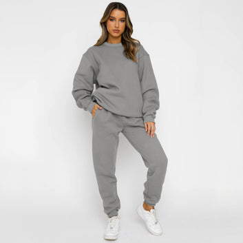 Fashion Casual Sweater Suit