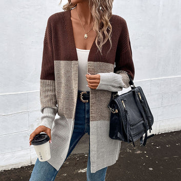 Autumn And Winter Long Sleeve Cardigan