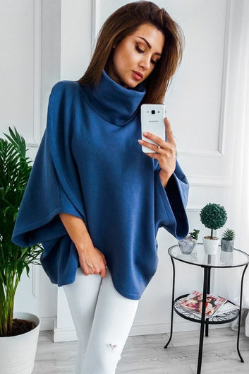 Autumn And Winter Poncho Top