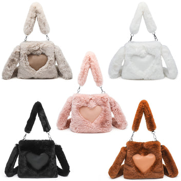 Fluffy Shoulder Winter Handbag