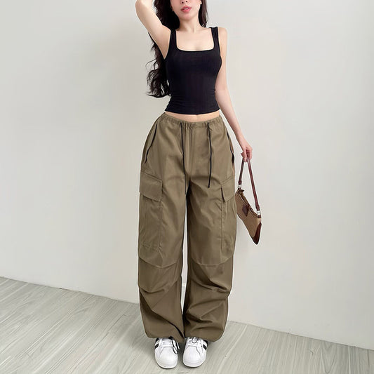 Casual Functional Pocket Trousers